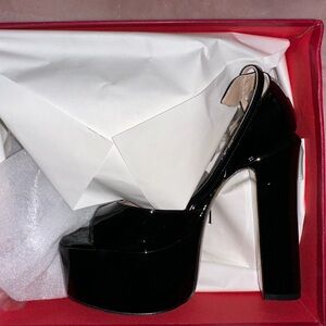 Valentino high heels brand new black